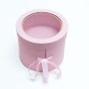 Pink Round Flower Box