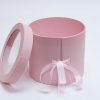 Pink Round Flower Box