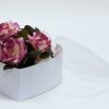 w6632plain-2 White Heart Shape Flower boxes