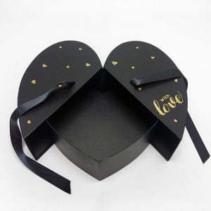 Valentine's Heart Shape Flower Box