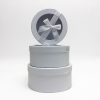 White Round Flower Boxes