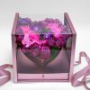 1119Arosegold-design-1 Acrylic Square Flower Box