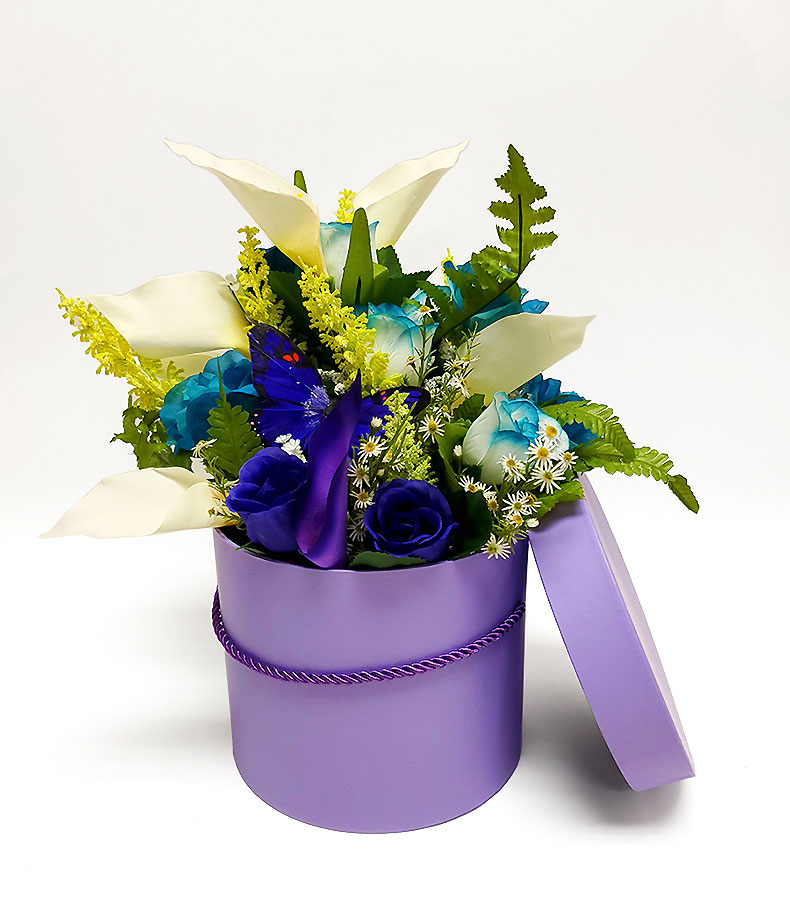Lavender Flower Boxes