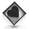 Large Size Clear Heart Shape Flower Box