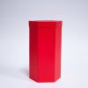 Red Tri-layer Flower box