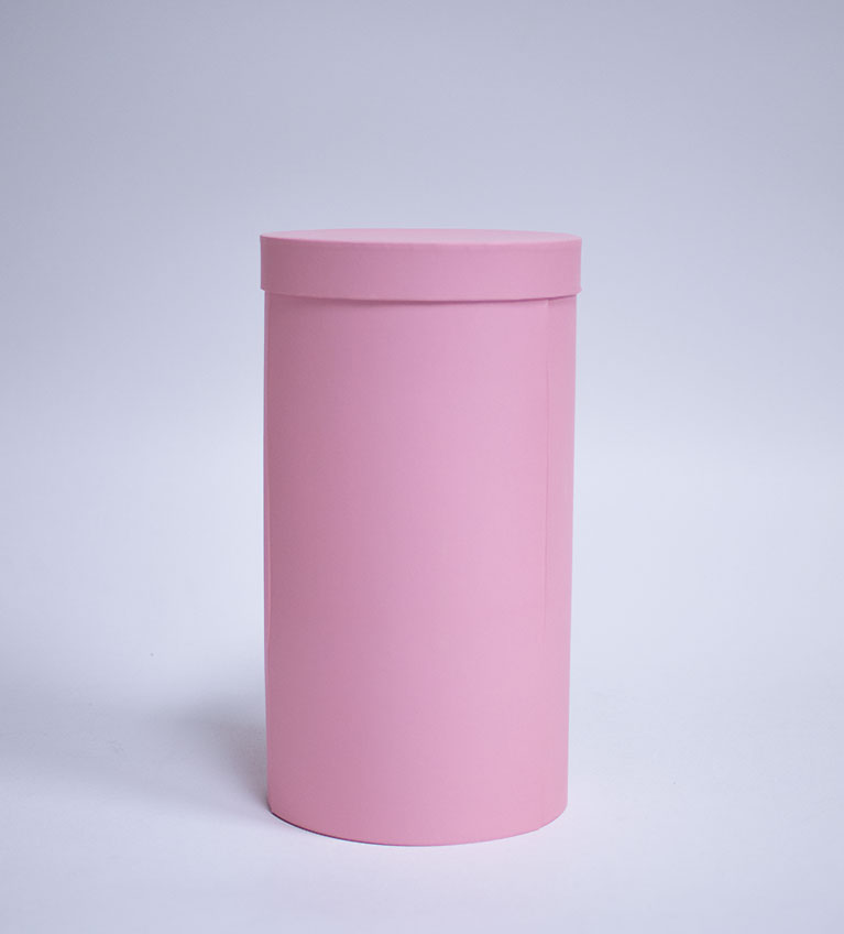 Pink Round 3 tier flower box
