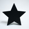 black-star-front Black Star Shape Flower Box