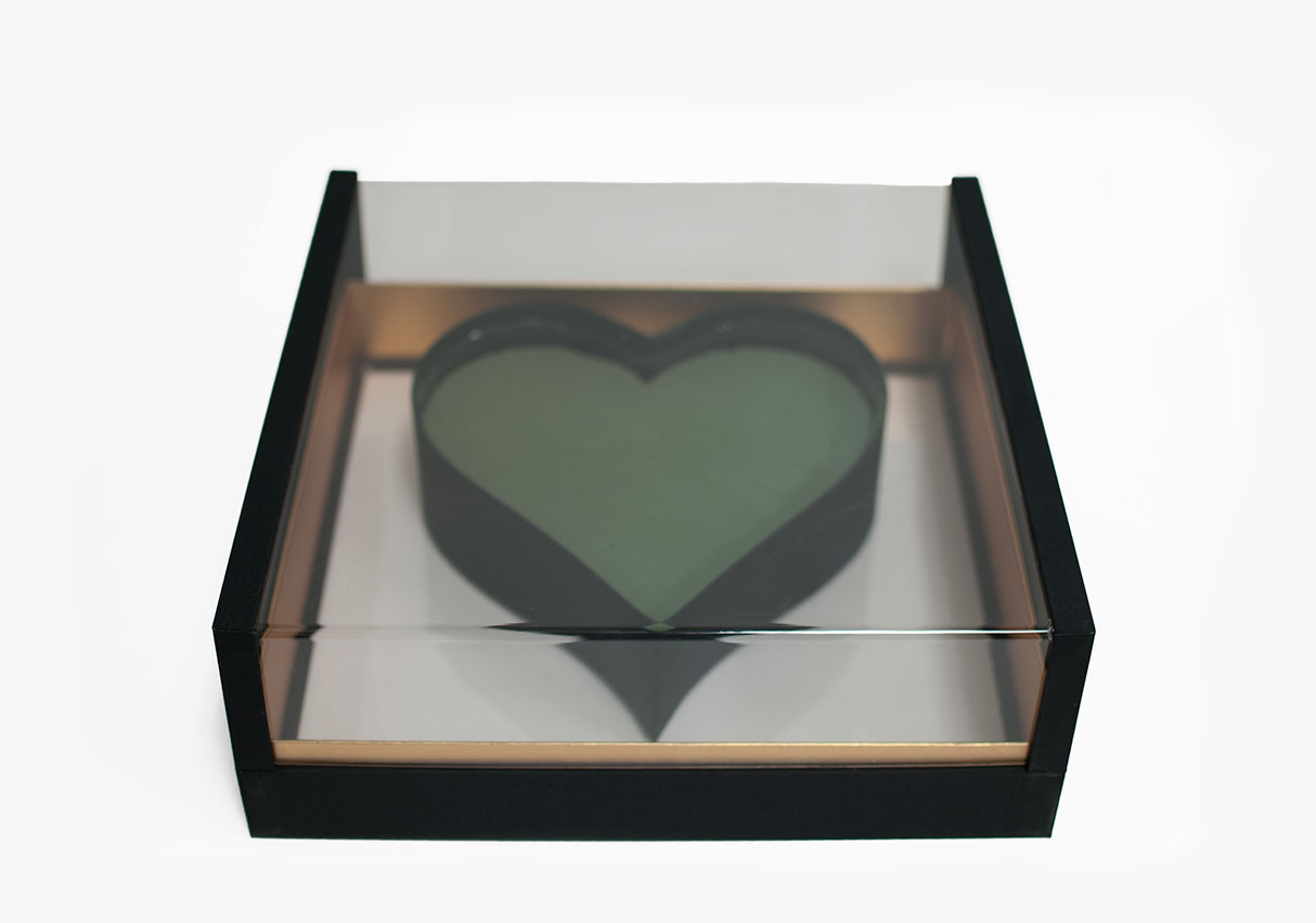 1125ABlk Acrylic Black Photo Frame Flower Box 1125ABlk Acrylic Black Photo Frame Flower Box