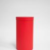 W7364 Red Round 3 Tiers Triple Layer Flower Box