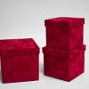 w7649-2-web Red Velvet Square Flower Boxes