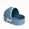 w9298blueweb3 Blue Baby Bassinet Flower Box