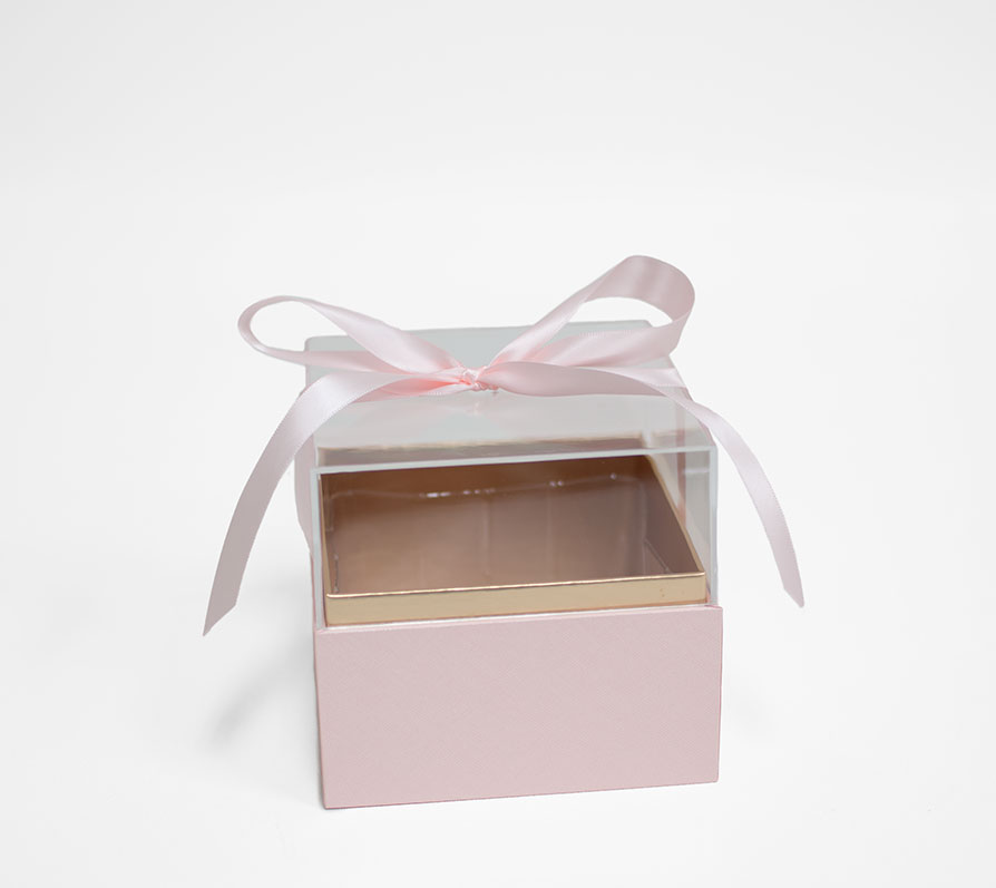 1131Apink Mini Pink Acrylic Square Flower Box 1131Apink Mini Pink Acrylic Square Flower Box