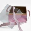 1131Arosegold Mini Rose Gold Acrylic Square Flower Box 1131Arosegold Mini Rose Gold Acrylic Square Flower Box