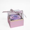 1131Arosegold Mini Rose Gold Acrylic Square Flower Box 1131Arosegold Mini Rose Gold Acrylic Square Flower Box