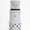 W6608 The Best for You Everyday Polka Dot Round Flower Box Set of 3 W6608 The Best for You Everyday Polka Dot Round Flower Box Set of 3