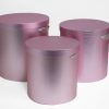 W5642 Set of 3 Round Barrel Rose Gold W5642 Set of 3 Round Barrel Rose Gold