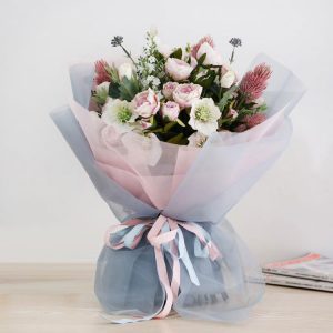 Soft Flower Wrap Mesh 20inch x 30feet