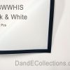 Black And White Plastic Flower Wraps