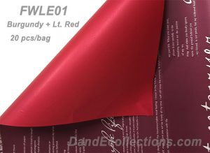 Burgundy + Lt. Red