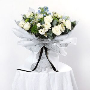 Plastic Leafage Flower Wraps