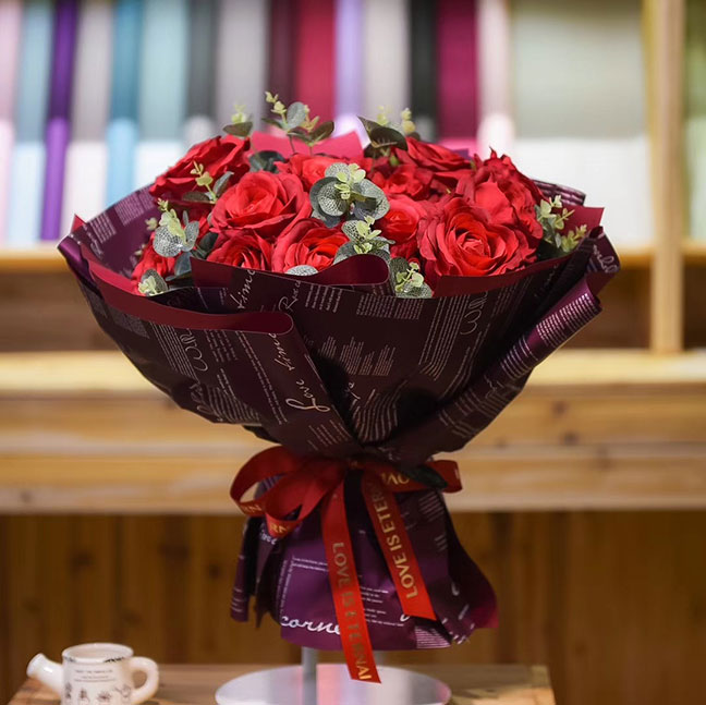 Plastic Love English Flower Wraps