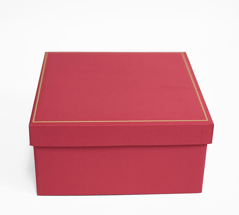 Small Red Square Shape Flower Box Small Red Square Shape Flower Box