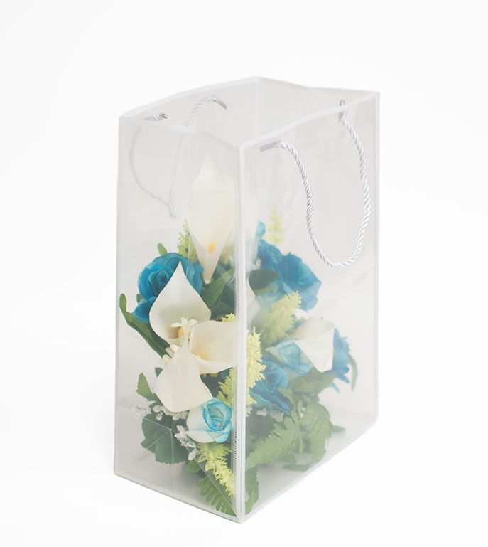White Transparent Bag with Frame White Transparent Bag with Frame