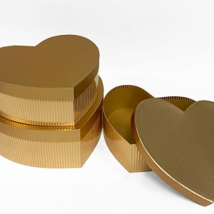 w6900-gold-striped-set-of-3-heart-shape-flower-boxes