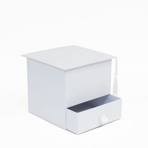 w7956-white-square-graduation-cap-flower-box-with-drawer