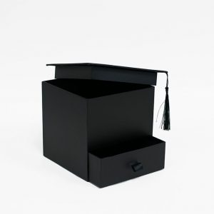 w7955-black-square-graduation-cap-flower-box-with-drawer