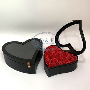 4-color-options-heart-shape-flower-boxes-with-faux-leather-handle-and-lock-set-of-2
