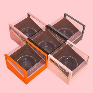 plastic-square-transparent-flower-box-with-round-container