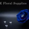 10mm x 9mm Blue Glass Crystal Butterflies Pack of 50pcs