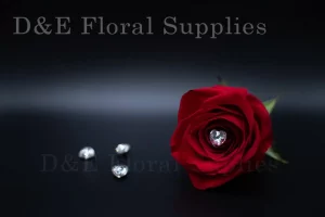 10mm Heart Shape Diamond For Floral Decorations