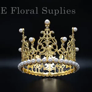 luxurious-gold-floral-crown