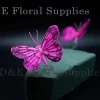 Butterfly-A6021-1-hot-pink-2-37a 2.37 Inches Pink Butterflies For Flower Arrangement Decoration Pack of 12