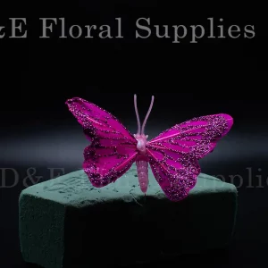 glittered-hot-pink-floral-decorative-butterflies-3-inches-pack-of-12