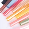 Translucent Plastic Flower Wrapping Papers