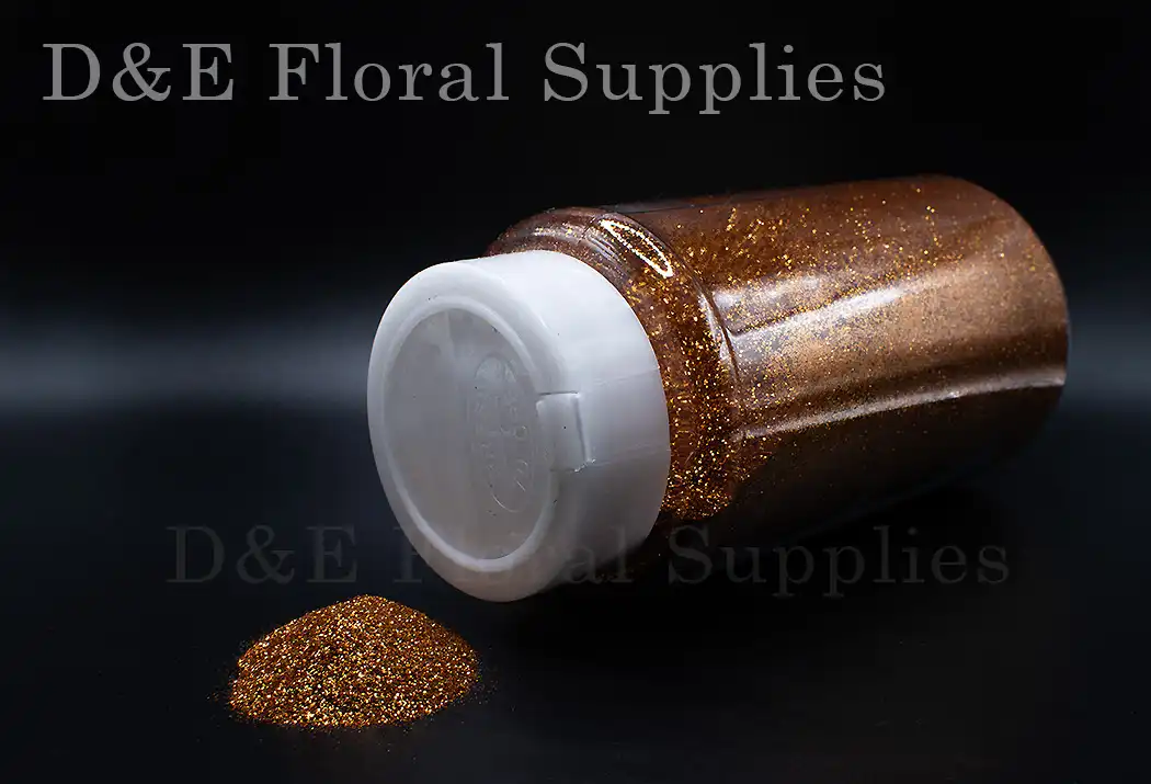Bronze Flower Glitter Powder