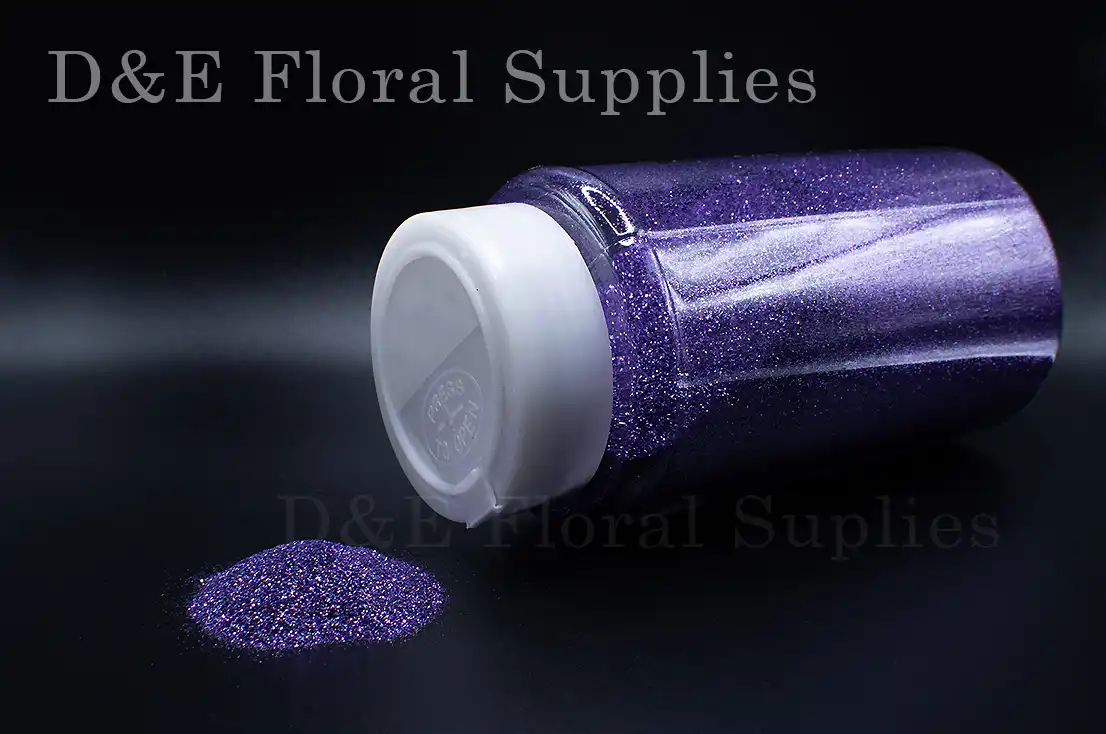 Purple Ultra Fine Flower Glitter Powder