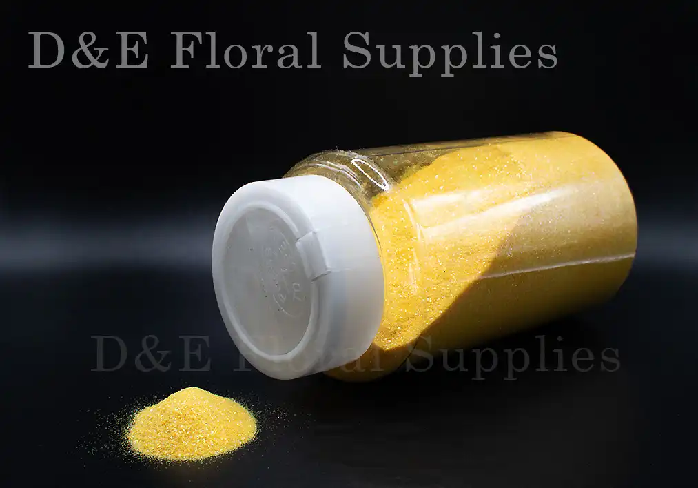 Ultra Fine Yellow Glitter Powder