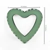 Heart Foam 21 Inches Open Heart Shape Flower Foam For Valentines and Wedding Flower Decorations