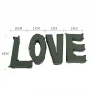 9 Inches LOVE Flower Foam For Valentines and Wedding Flower Decorations