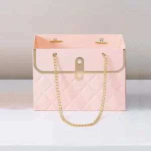 mini-pink-bags-with-gold-chain-pack-of-4pcs