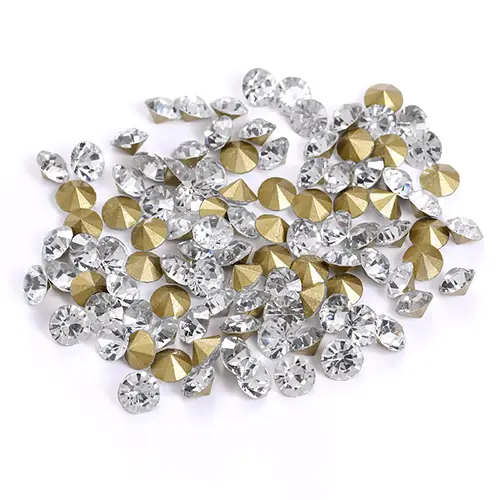Dround-1 8mm Round Decorative Diamond