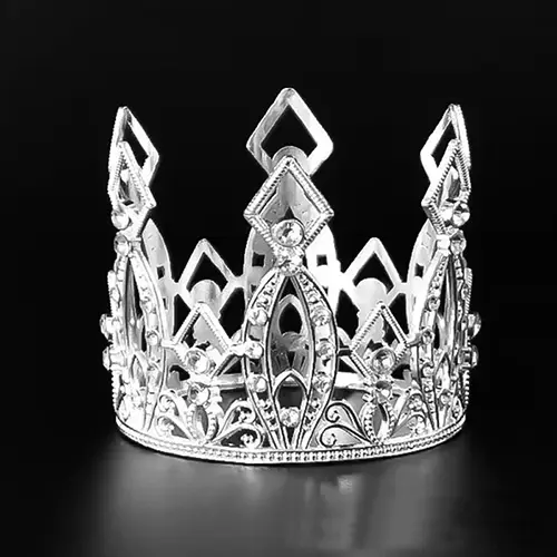 Floral Metal Crown