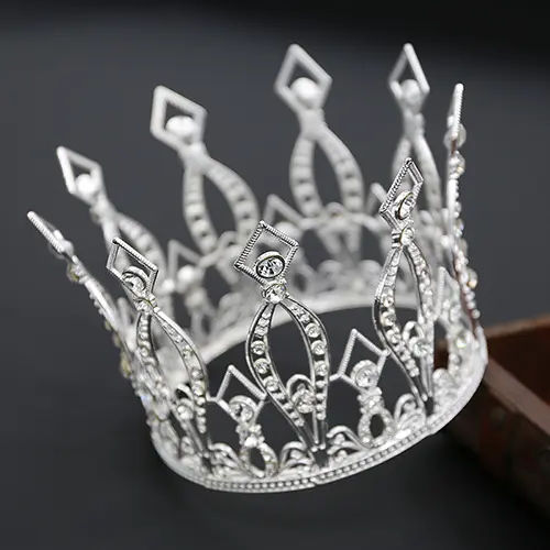 Silver Rhinestone Crowns Silver Rhinestone Crowns