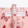 FWBFP-3 Pink Butterfly Flower Wrap