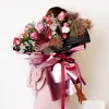 FWHM-2 Heavy Metallic Rose gold Flower Wraps