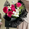 FWML-4 Magnolia Lily Plastic Flower Wrapping paper